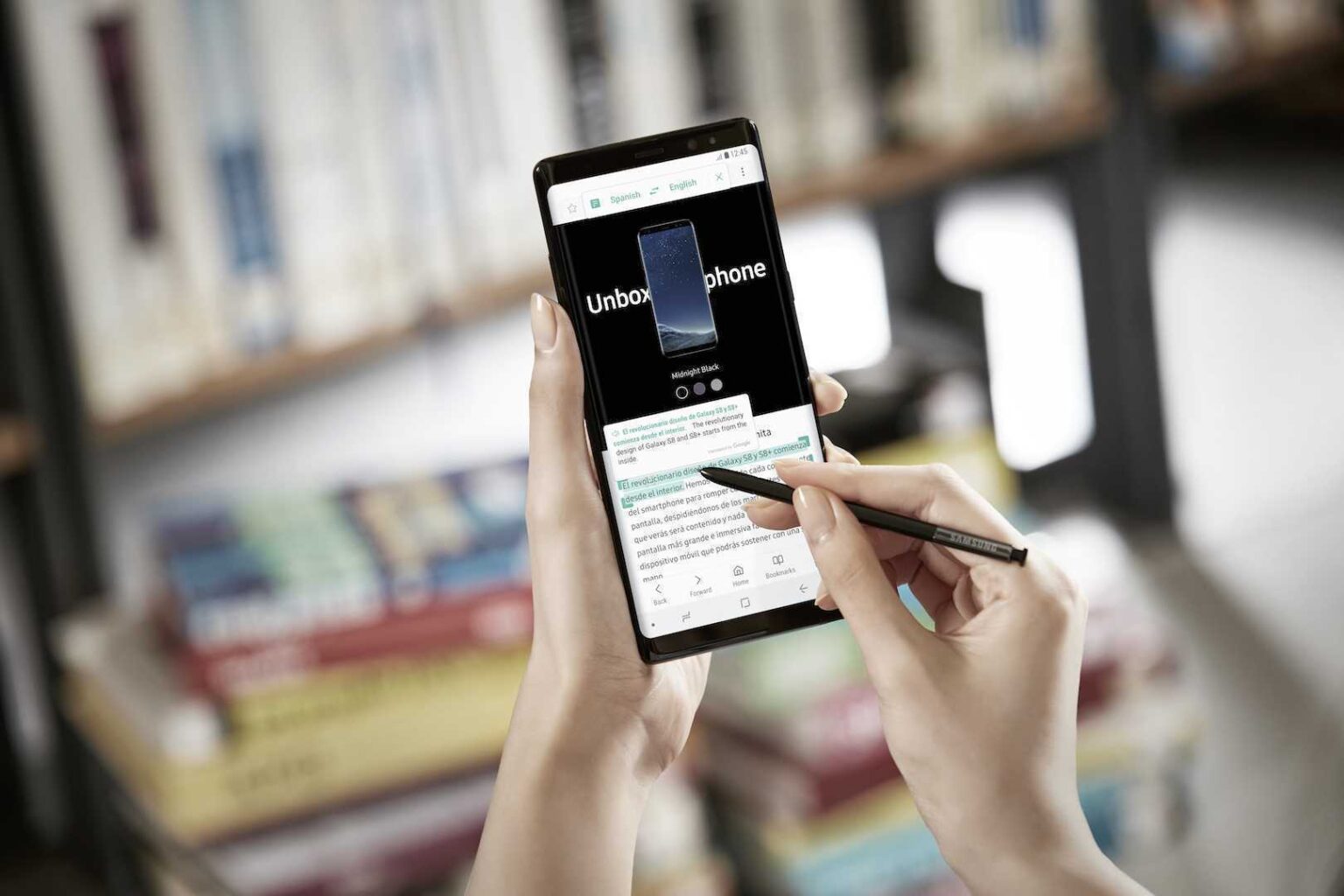 The Samsung Galaxy Note 8 for business