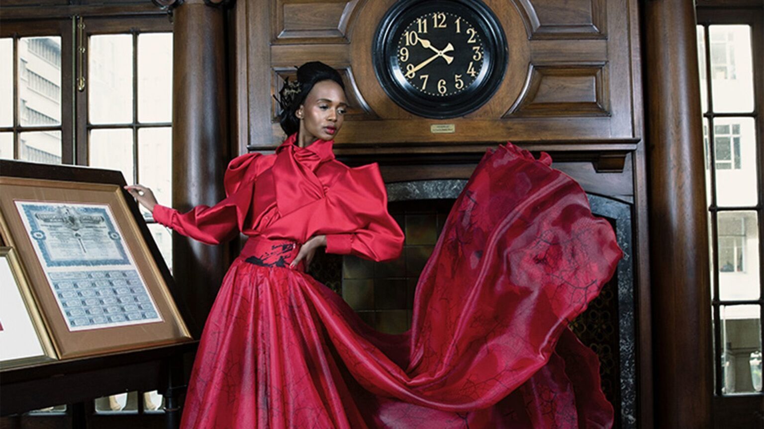 David Tlale turns on the glamour for Vodacom Red