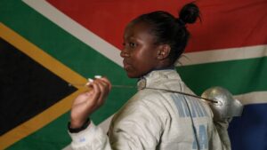 Vodacom empowers Soweto fencer on inspirational journey