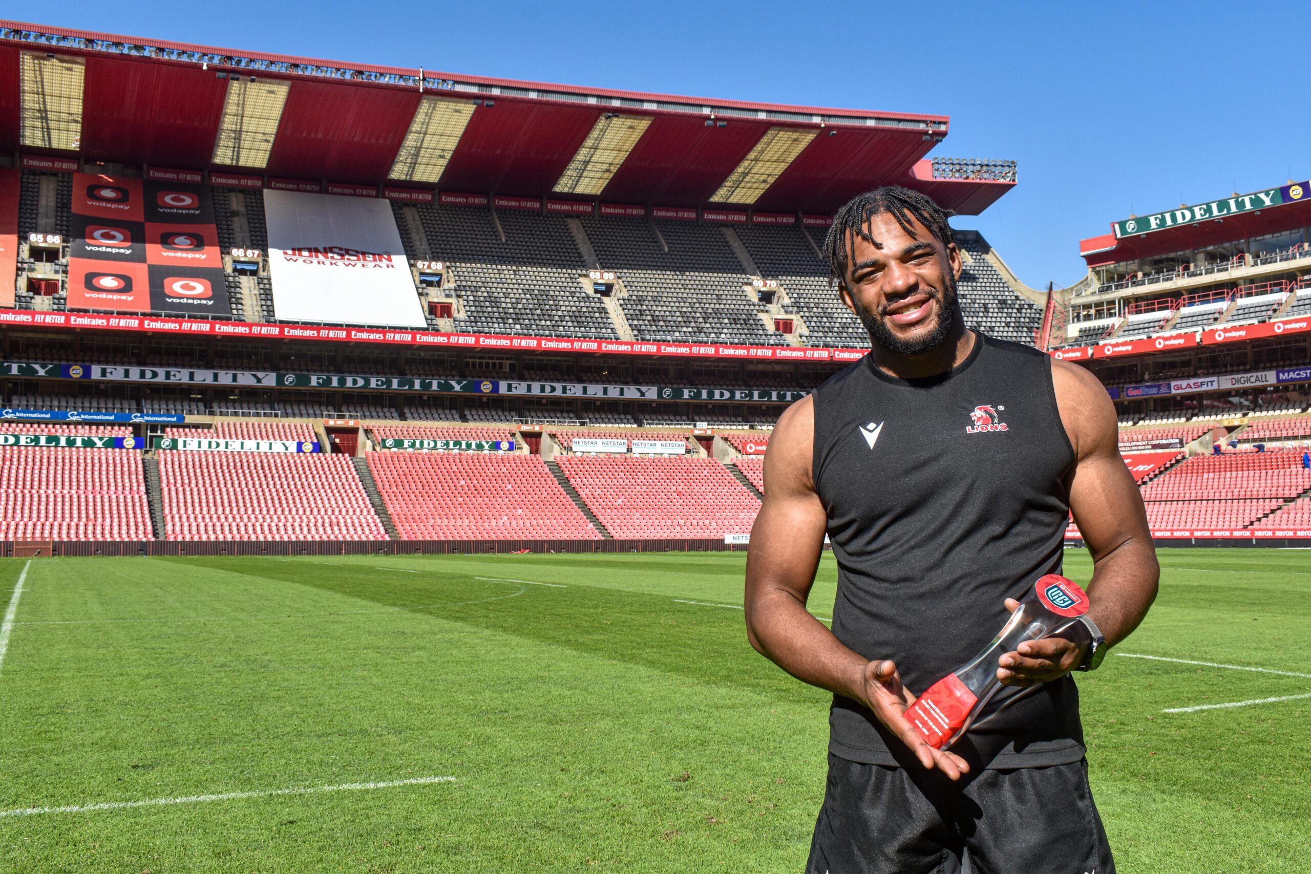 ‘Outstanding’ Tshituka voted April Vodacom United Rugby Championship Player of the Month