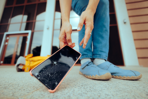 broken phone