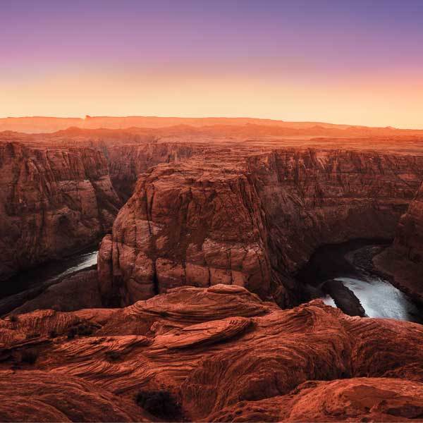 The Grand Canyon in Arizona is one of the world's most popular vistas