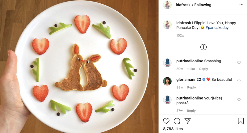 Follow Idafrosk on Instagram