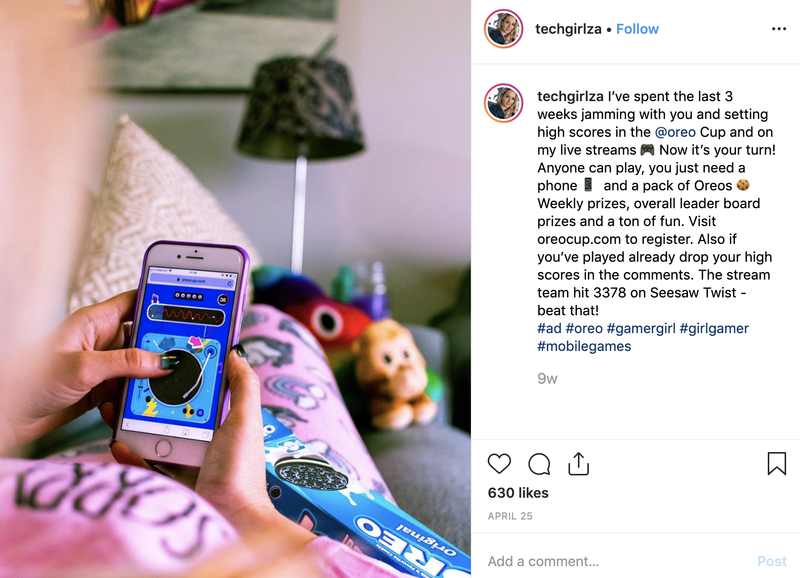 Tech Girl on Instagram