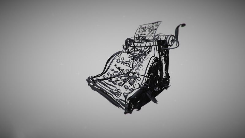 William Kentridge typewriter