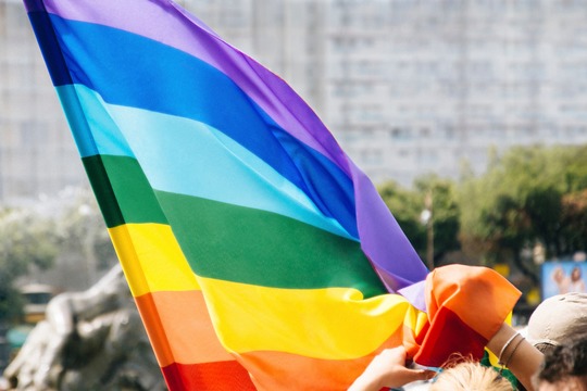 Demonstration at Pride Month